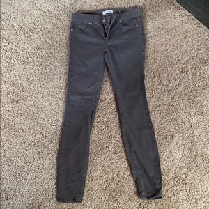 Gray skinny jeans